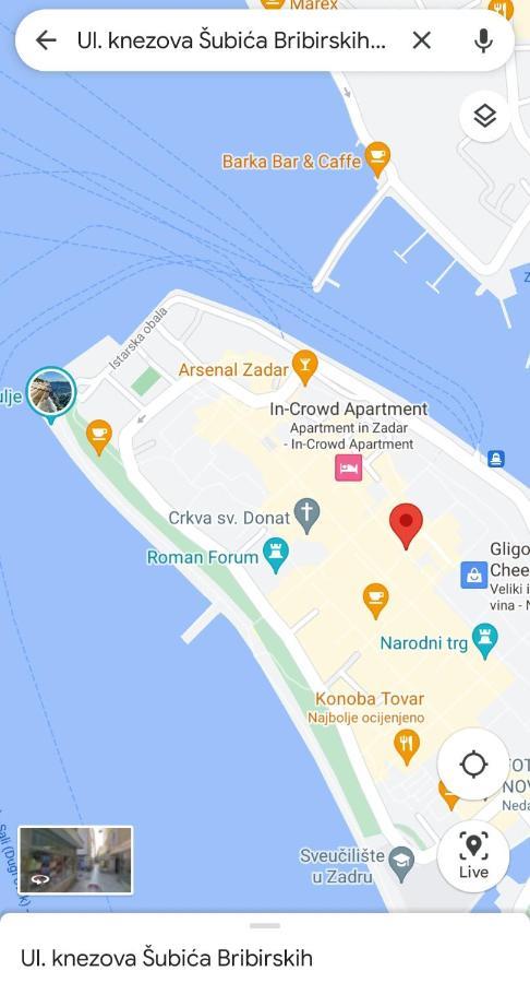 Peninsula Apartment 扎达尔 外观 照片